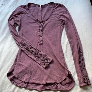 Free People Long Sleeve Top